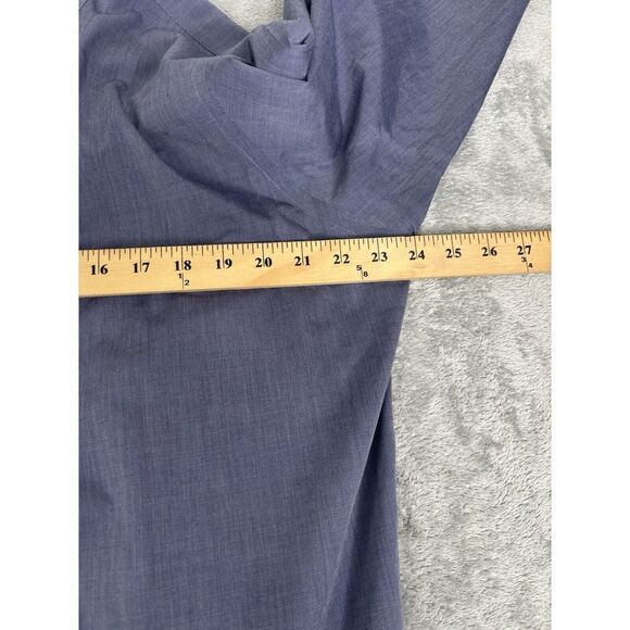 UNTUCKit Wrinkle Free Long Sleeve Button Down Shirt Men's Size 2XL XXL Blue - Picture 6 of 8